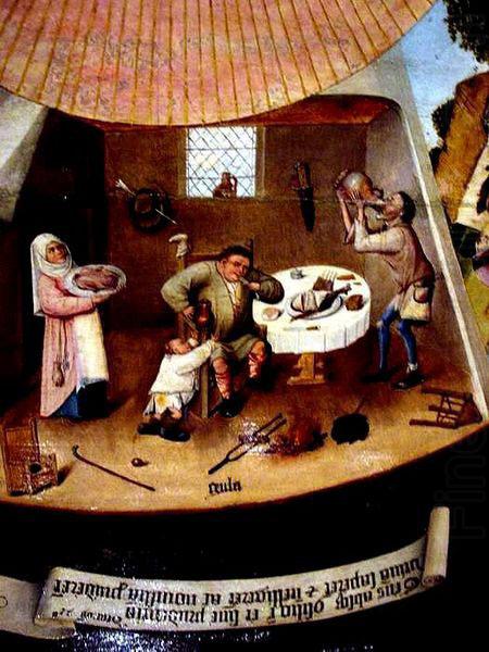 Hieronymus Bosch The Seven Deadly Sins and the Four Last Things china oil painting image